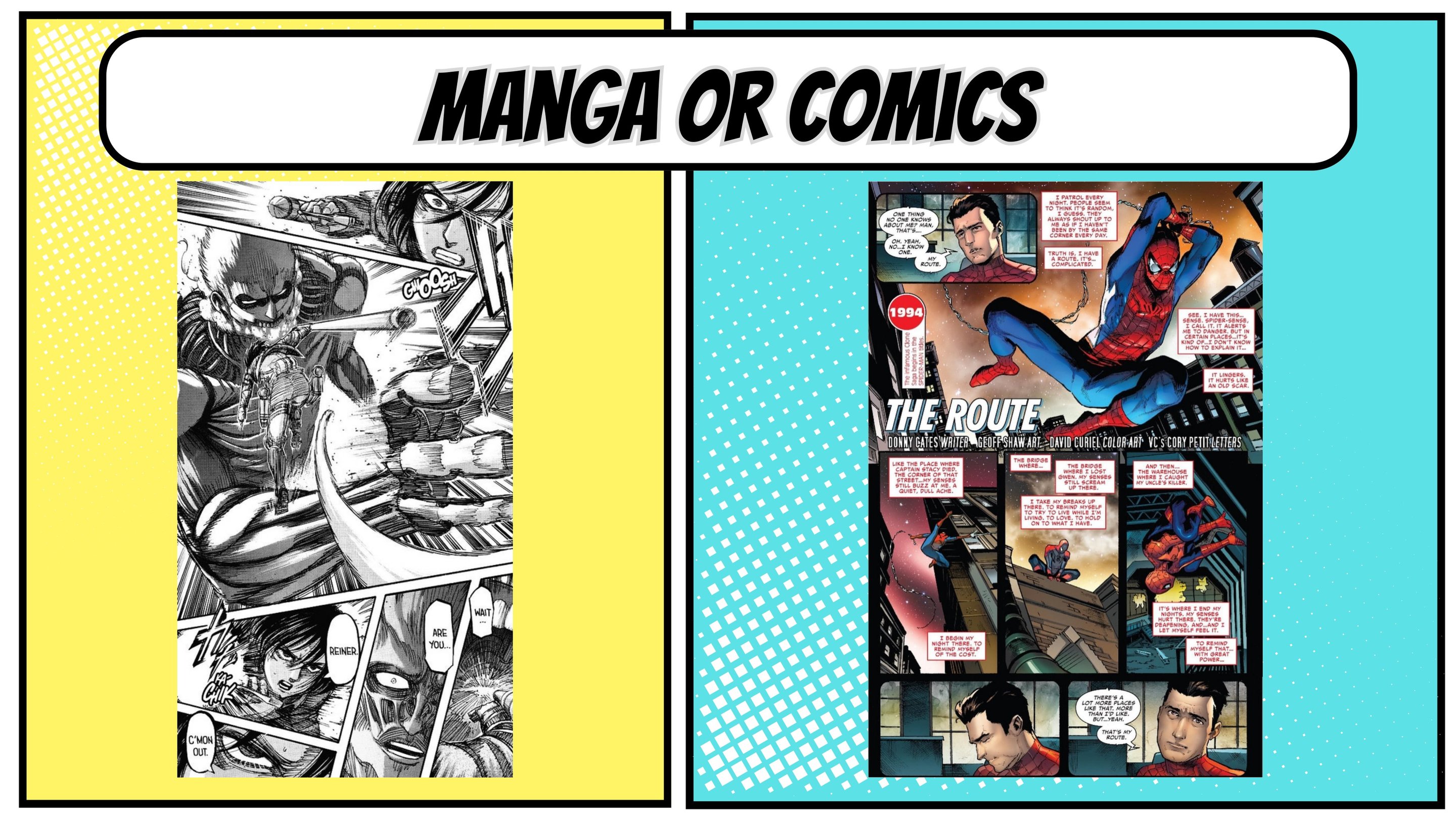 Week 1 teaching slide - comic strip basics